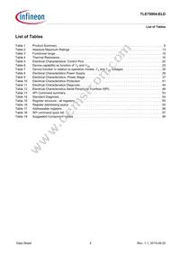 TLE75004ELDXUMA1 Datasheet Page 5