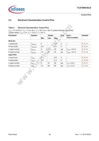 TLE75004ELDXUMA1 Datasheet Page 20