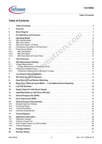 TLE7809G Datasheet Page 2