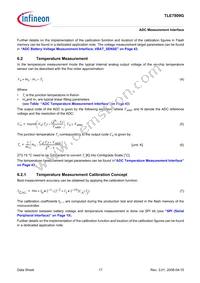 TLE7809G Datasheet Page 17