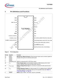 TLE7826GXUMA1 Datasheet Page 7