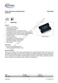 TLE8116SA Datasheet Page 3