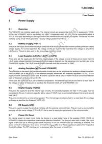 TLE82452SAAUMA1 Datasheet Page 13