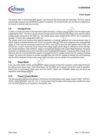 TLE82452SAAUMA1 Datasheet Page 14