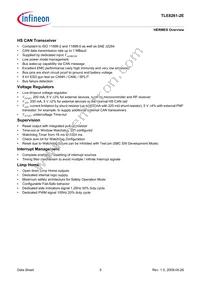 TLE8261-2E Datasheet Page 5