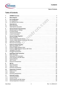 TLE8261EXUMA1 Datasheet Page 2