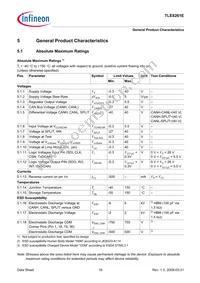 TLE8261EXUMA1 Datasheet Page 16
