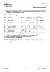 TLE8261EXUMA1 Datasheet Page 17