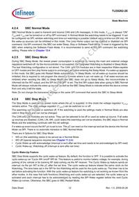 TLE8262-2E Datasheet Page 12