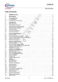 TLE82632EXUMA1 Datasheet Page 2