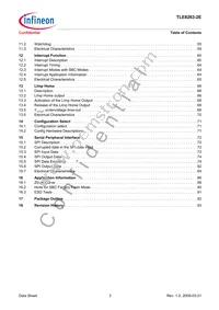 TLE82632EXUMA1 Datasheet Page 3