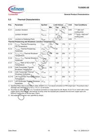 TLE82632EXUMA1 Datasheet Page 18