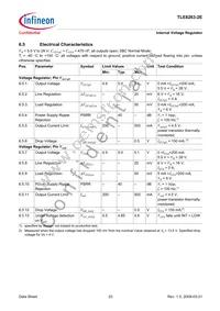 TLE82632EXUMA1 Datasheet Page 23
