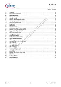 TLE82642EXUMA3 Datasheet Page 3