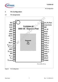 TLE82642EXUMA3 Datasheet Page 7