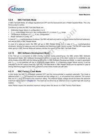 TLE82642EXUMA3 Datasheet Page 15