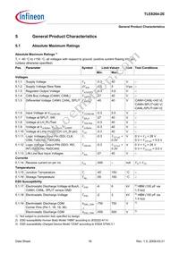 TLE82642EXUMA3 Datasheet Page 16