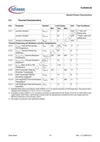 TLE82642EXUMA3 Datasheet Page 18