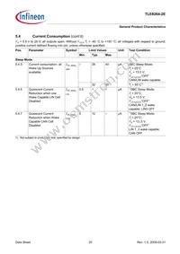 TLE82642EXUMA3 Datasheet Page 20