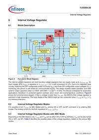 TLE82642EXUMA3 Datasheet Page 21