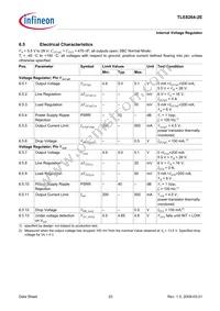 TLE82642EXUMA3 Datasheet Page 23