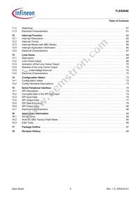 TLE8264EXUMA4 Datasheet Page 3