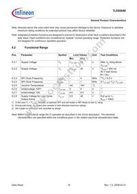 TLE8264EXUMA4 Datasheet Page 19