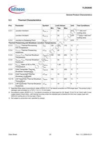 TLE8264EXUMA4 Datasheet Page 20