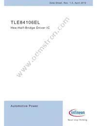 TLE84106ELXUMA1 Datasheet Cover