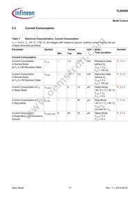 TLE8458GUV33XUMA1 Datasheet Page 17