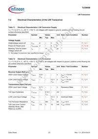 TLE8458GUV33XUMA1 Datasheet Page 23