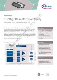 TLE94106ELXUMA1 Datasheet Cover