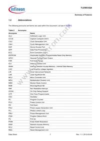 TLE9833QXXUMA2 Datasheet Page 7