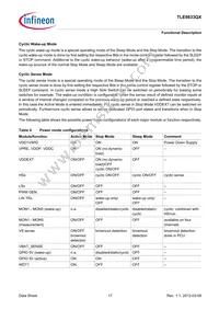 TLE9833QXXUMA2 Datasheet Page 17