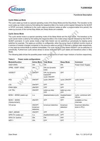 TLE9835QXXUMA1 Datasheet Page 17