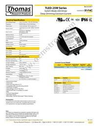 TLED25W-036-C0700-D Datasheet Cover