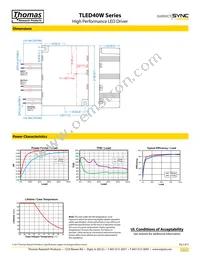 TLED40W-054-C0700-D Datasheet Page 2