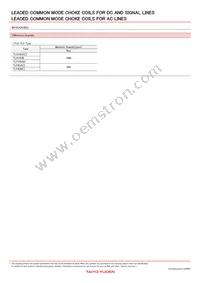 TLF14CB2730R4K1 Datasheet Page 3