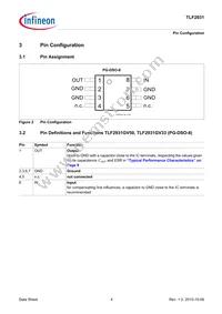 TLF2931GV50XUMA1 Datasheet Page 4