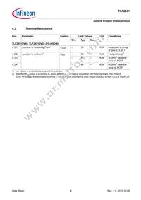 TLF2931GV50XUMA1 Datasheet Page 6