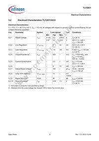 TLF2931GV50XUMA1 Datasheet Page 8