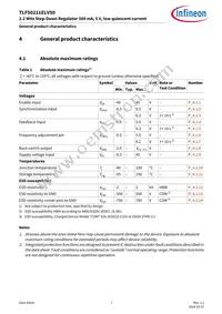 TLF50211ELXUMA1 Datasheet Page 7