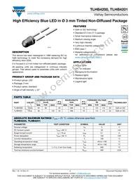 TLHB4201 Datasheet Cover