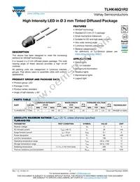 TLHK46Q1R2 Datasheet Cover