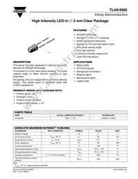 TLHK4900 Datasheet Cover