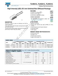 TLHK5100-AS12Z Datasheet Cover