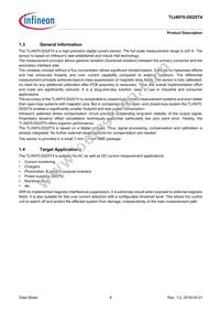 TLI4970D025T4XUMA1 Datasheet Page 8