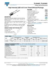 TLLE4401 Datasheet Cover