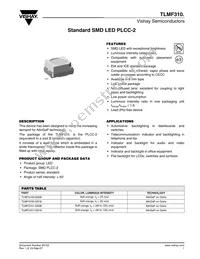 TLMF3100-GS08 Datasheet Cover