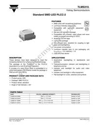 TLMS3100-GS08 Datasheet Cover